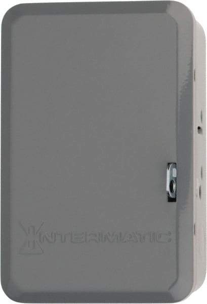 Intermatic - 24 hr Indoor Digital Electronic Timer Switch - 28 On/Off, 120/208/240/277 VAC, 50/60 Hz, - USA Tool & Supply