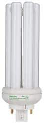 Philips - 27 Watt Fluorescent Commercial/Industrial 2 Pin Lamp - 3,500°K Color Temp, 1,875 Lumens, PLT, 16,000 hr Avg Life - USA Tool & Supply