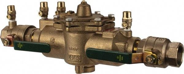 Watts - 1-1/4 Thread, Backflow Preventer Valve - Lead-Free, Use with Potable Water Applications - USA Tool & Supply