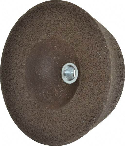 Norton - 6" Diam, 2" Overall Thickness, 14 Grit, Type 11 Tool & Cutter Grinding Wheel - Very Coarse Grade, Zirconia Alumina, R Hardness, 6,000 RPM - USA Tool & Supply