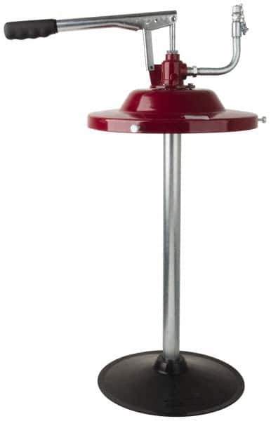 Alemite - Grease Lubrication Steel, Aluminum & Stainless Steel Lever Hand Pump - For 35 Lb Container - USA Tool & Supply