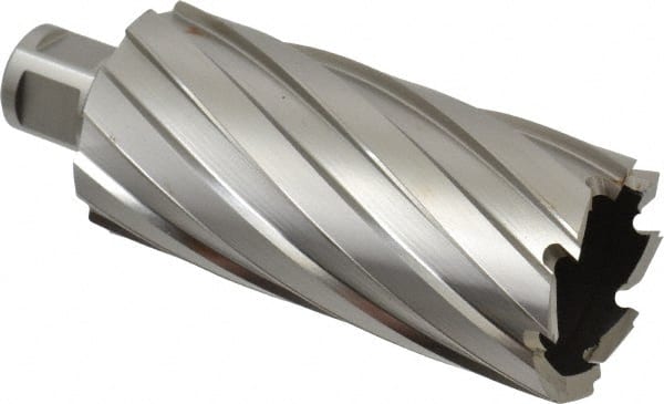 Hougen - 1-5/8" Diam x 3" Deep High Speed Steel Annular Cutter - USA Tool & Supply