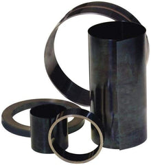 Value Collection - 12-3/8" Wide x 24" Long x 0.035" Thick, Spring Steel Sheet - Grade 1095 Blue Tempered - USA Tool & Supply
