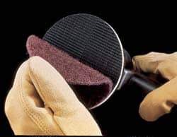3M - 8" Diam, Silicon Carbide Hook & Loop Disc - Super Fine Grade, Nonwoven, Series SC-DH - USA Tool & Supply