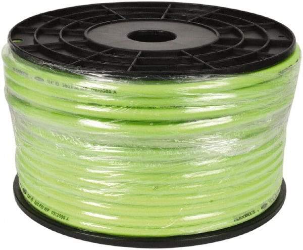 Legacy - 1/4" ID x 0.46" OD 250' Long Multipurpose Air Hose - 300 Working psi, 140°, Green - USA Tool & Supply