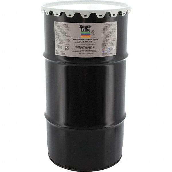 Synco Chemical - 120 Lb Keg Synthetic General Purpose Grease - Translucent White, Food Grade, 450°F Max Temp, NLGIG 1, - USA Tool & Supply