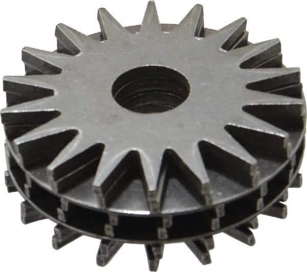 Desmond - 2-3/8" Diam Dresser Replacement Cutter Set - 0.83" Thick Wheel, 1/2 9375" Hole, Fits Dresser 11510, for Grinding Wheel Dressing - USA Tool & Supply
