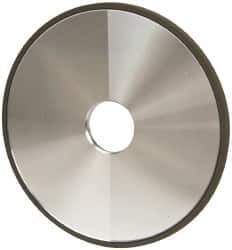 Made in USA - 6" Diam x 1-1/4" Hole x 1/4" Thick, N Hardness, 220 Grit Surface Grinding Wheel - Diamond, Type 1A1, Very Fine Grade - USA Tool & Supply