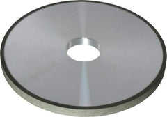Made in USA - 6" Diam x 1-1/4" Hole x 3/8" Thick, N Hardness, 150 Grit Surface Grinding Wheel - Diamond, Type 1A1, Very Fine Grade - USA Tool & Supply