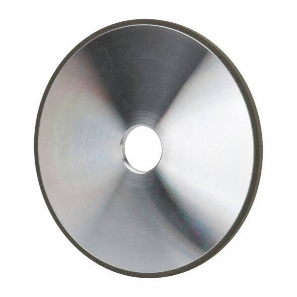 Made in USA - 7" Diam x 1-1/4" Hole x 1/4" Thick, N Hardness, 100 Grit Surface Grinding Wheel - Diamond, Type 1A1, Fine Grade - USA Tool & Supply