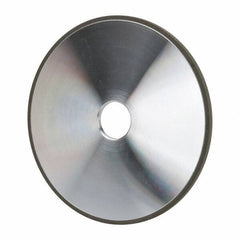 Made in USA - 7" Diam x 1-1/4" Hole x 1/4" Thick, N Hardness, 100 Grit Surface Grinding Wheel - Diamond, Type 1A1, Fine Grade - USA Tool & Supply