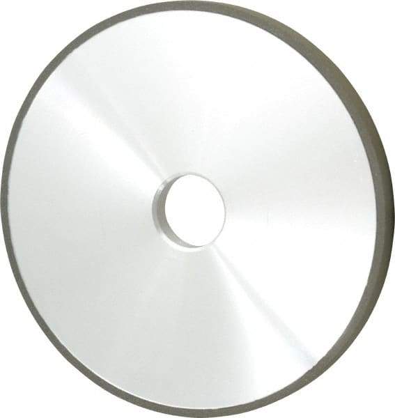 Made in USA - 7" Diam x 1-1/4" Hole x 1/2" Thick, N Hardness, 100 Grit Surface Grinding Wheel - Diamond, Type 1A1, Fine Grade - USA Tool & Supply