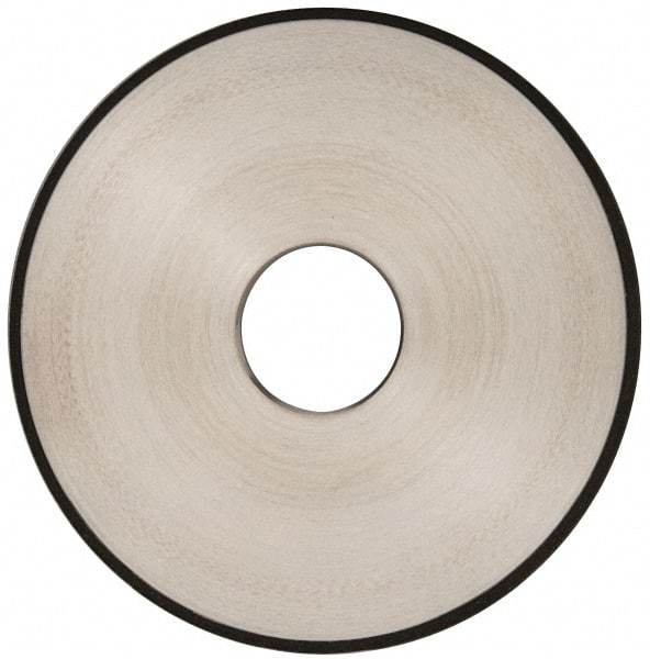 Made in USA - 5" Diam x 1-1/4" Hole x 1/8" Thick, N Hardness, 100 Grit Surface Grinding Wheel - Diamond, Type 1A1, Fine Grade - USA Tool & Supply