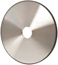 Made in USA - 7" Diam x 1-1/4" Hole x 1/4" Thick, N Hardness, 150 Grit Surface Grinding Wheel - Diamond, Type 1A1, Very Fine Grade - USA Tool & Supply