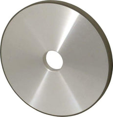 Made in USA - 7" Diam x 1-1/4" Hole x 1/2" Thick, N Hardness, 100 Grit Surface Grinding Wheel - Diamond, Type 1A1, Fine Grade - USA Tool & Supply