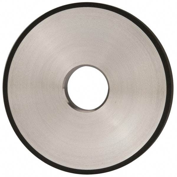 Made in USA - 5" Diam x 1-1/4" Hole x 1/2" Thick, N Hardness, 150 Grit Surface Grinding Wheel - Diamond, Type 1A1, Very Fine Grade - USA Tool & Supply
