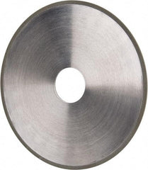 Made in USA - 6" Diam x 1-1/4" Hole x 1/16" Thick, N Hardness, 220 Grit Surface Grinding Wheel - Diamond, Type 1A1, Very Fine Grade - USA Tool & Supply