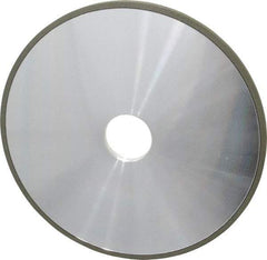 Made in USA - 7" Diam x 1-1/4" Hole x 1/4" Thick, N Hardness, 150 Grit Surface Grinding Wheel - Diamond, Type 1A1, Very Fine Grade - USA Tool & Supply