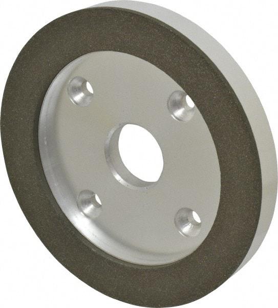 Made in USA - 6" Diam, 1-1/4" Hole Size, 3/4" Overall Thickness, 100 Grit, Type 6 Tool & Cutter Grinding Wheel - Fine Grade, Diamond - USA Tool & Supply