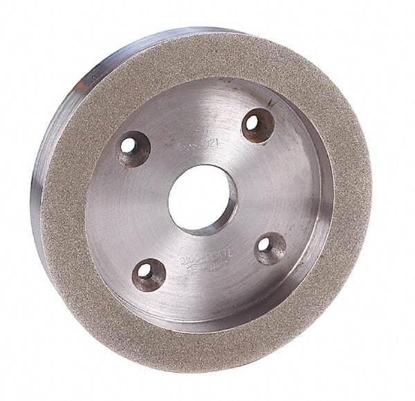 Made in USA - 6" Diam, 1-1/4" Hole Size, 1" Overall Thickness, 100 Grit, Tool & Cutter Grinding Wheel - Coarse Grade, Diamond - USA Tool & Supply