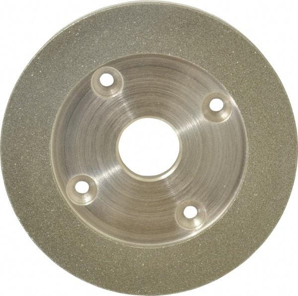 Made in USA - 6" Diam, 1-1/4" Hole Size, 3/4" Overall Thickness, 100 Grit, Tool & Cutter Grinding Wheel - Coarse Grade, Diamond - USA Tool & Supply