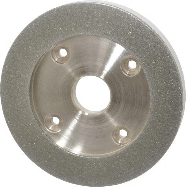 Made in USA - 6" Diam, 1-1/4" Hole Size, 3/4" Overall Thickness, 150 Grit, Tool & Cutter Grinding Wheel - Medium Grade, Diamond - USA Tool & Supply