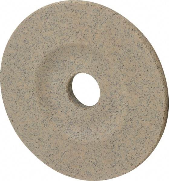 Cratex - 24 Grit, 4-1/2" Wheel Diam, 1/4" Wheel Thickness, 7/8" Arbor Hole, Type 27 Depressed Center Wheel - Aluminum Oxide, Compatible with Angle Grinder - USA Tool & Supply