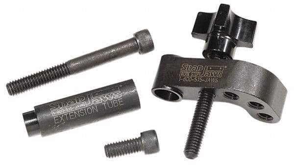 Snap Jaws - 4 Piece Vise Work Stop - Steel - USA Tool & Supply