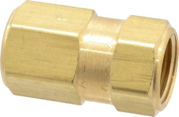 Specialty Mfr - 1/2" Brass Check Valve - Inline, FNPT x FNPT, 1,200 WOG - USA Tool & Supply