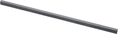 Made in USA - 1/8 Inch Thick x 3/16 Inch Wide x 6 Inch Long, Rectangular Carbide Blank - Rectangular - USA Tool & Supply