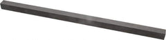 Made in USA - 1/2 Inch Thick x 1/2 Inch Wide x 12 Inch Long, Rectangular Carbide Blank - Rectangular - USA Tool & Supply