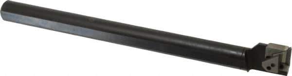 APT - 1-1/16" Min Bore Diam, 10" OAL, 3/4" Shank Diam, Indexable Boring Bar - TPG Insert, Screw or Clamp Holding Method - USA Tool & Supply