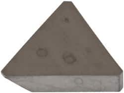 APT - 3/8" Inscribed Circle, Triangle, CBT Chipbreaker for Indexables - 0.129" Effective Width, Carbide - USA Tool & Supply