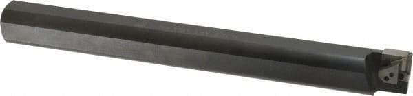 APT - 1-1/2" Min Bore Diam, 11-1/2" OAL, 1-1/4" Shank Diam, Indexable Boring Bar - TPG Insert, Screw or Clamp Holding Method - USA Tool & Supply