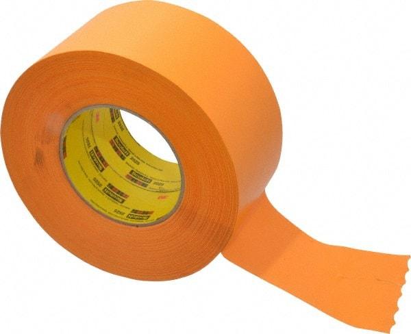 3M - 3" Wide x 60 Yd Long Orange Paper Masking Tape - Series 2525, 9.5 mil Thick, 49 In/Lb Tensile Strength - USA Tool & Supply