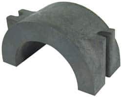 Eclipse - 2-3/16" High x 4-7/16" Wide x 2" Deep, 130 Lb Max Pull Force, Alnico Separator Magnet - 2-3/4" Gap Width, 5/16" Hole Diam, 1,022°F Max Operating Temp - USA Tool & Supply
