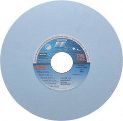 Norton - 7" Diam x 1-1/4" Hole x 1/4" Thick, K Hardness, 100 Grit Surface Grinding Wheel - Ceramic, Type 1, Fine Grade, 3,600 Max RPM, Vitrified Bond, No Recess - USA Tool & Supply