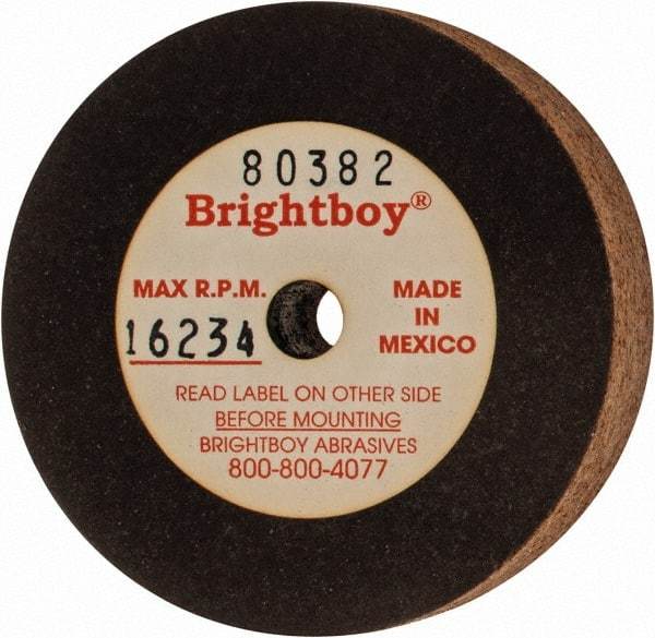 Cratex - 2" Diam x 1/4" Hole x 1/2" Thick, 46 Grit Surface Grinding Wheel - Coarse Grade - USA Tool & Supply
