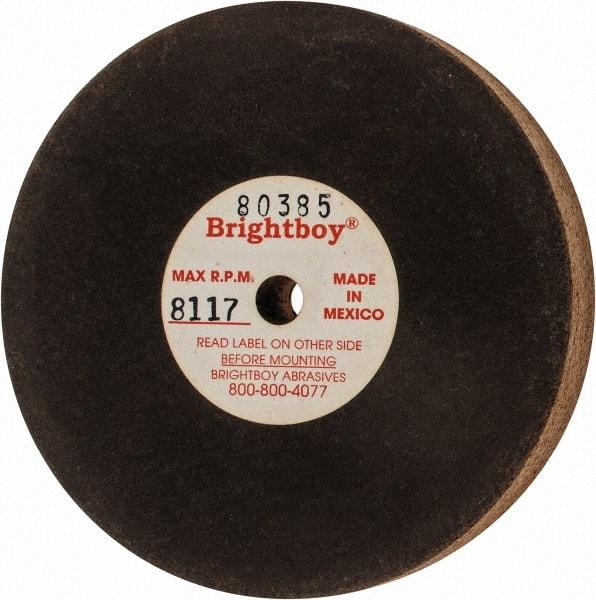 Cratex - 3" Diam x 1/4" Hole x 1/2" Thick, 46 Grit Surface Grinding Wheel - Coarse Grade - USA Tool & Supply