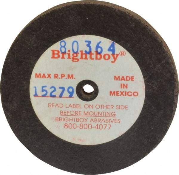 Cratex - 2" Diam x 1/8" Hole x 1/8" Thick, 46 Grit Surface Grinding Wheel - Coarse Grade - USA Tool & Supply