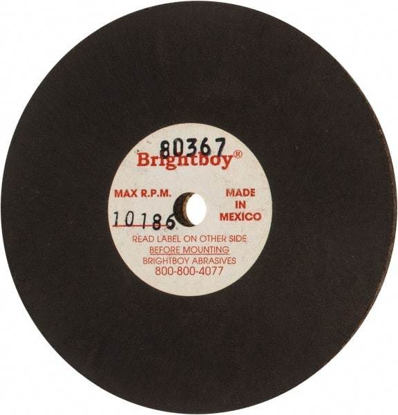 Cratex - 3" Diam x 1/4" Hole x 1/8" Thick, 46 Grit Surface Grinding Wheel - Coarse Grade - USA Tool & Supply