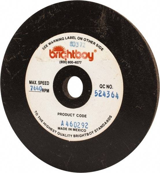 Cratex - 4" Diam x 1/2" Hole x 1/4" Thick, 46 Grit Surface Grinding Wheel - Coarse Grade - USA Tool & Supply