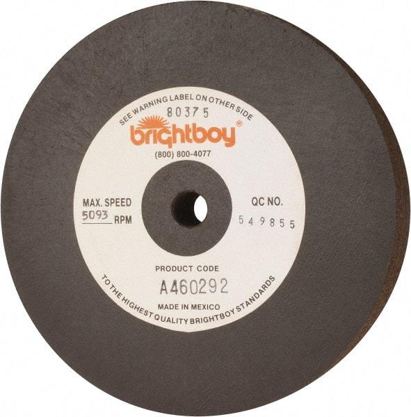 Cratex - 6" Diam x 1/2" Hole x 1" Thick, 46 Grit Surface Grinding Wheel - Coarse Grade - USA Tool & Supply