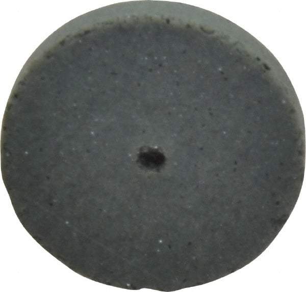 Cratex - 7/8" Diam x 1/16" Hole x 1/8" Thick, Surface Grinding Wheel - Silicon Carbide, Coarse Grade, 25,000 Max RPM, Rubber Bond, No Recess - USA Tool & Supply