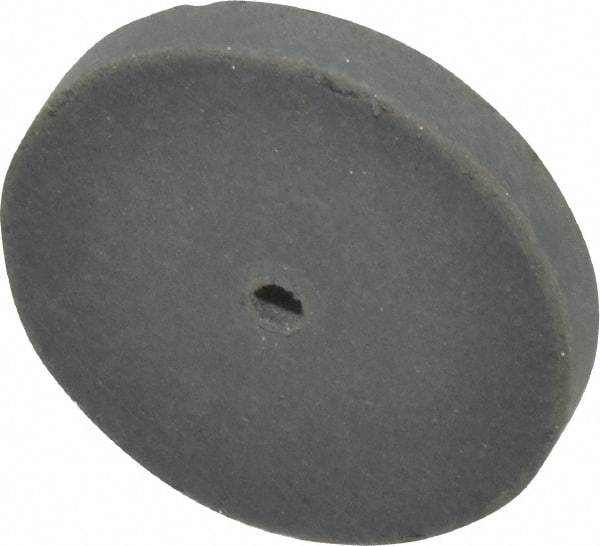 Cratex - 7/8" Diam x 1/16" Hole x 1/8" Thick, Surface Grinding Wheel - Silicon Carbide, Extra Fine Grade, 25,000 Max RPM, Rubber Bond, No Recess - USA Tool & Supply