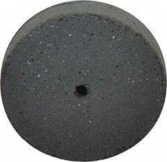 Cratex - 1" Diam x 1/16" Hole x 3/16" Thick, Surface Grinding Wheel - Silicon Carbide, Coarse Grade, 25,000 Max RPM, Rubber Bond, No Recess - USA Tool & Supply
