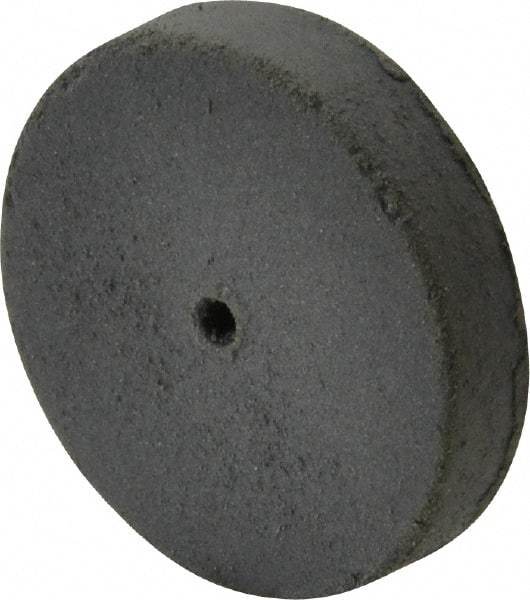 Cratex - 1" Diam x 1/16" Hole x 3/16" Thick, Surface Grinding Wheel - Silicon Carbide, Extra Fine Grade, 25,000 Max RPM, Rubber Bond, No Recess - USA Tool & Supply