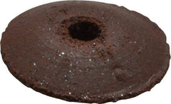 Cratex - 3/8" Diam x 1/16" Hole x 3/32" Thick, Surface Grinding Wheel - Silicon Carbide, Fine Grade, Rubber Bond, No Recess - USA Tool & Supply