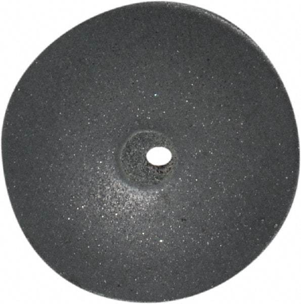 Cratex - 5/8" Diam x 1/16" Hole x 3/32" Thick, Surface Grinding Wheel - Silicon Carbide, Extra Fine Grade, 25,000 Max RPM, Rubber Bond, No Recess - USA Tool & Supply