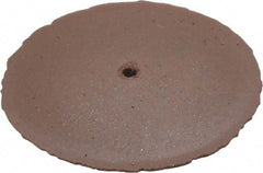 Cratex - 1" Diam x 1/16" Hole x 1/8" Thick, Surface Grinding Wheel - Silicon Carbide, Fine Grade, Rubber Bond, No Recess - USA Tool & Supply